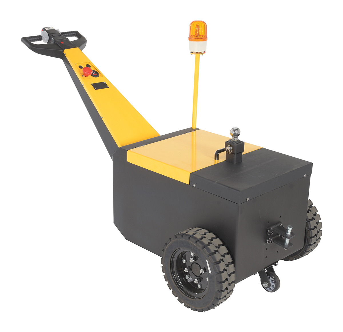 Vestil Steel Heavy Duty Electric Powered Tugger - 7000 lb Pull - Yellow/Black