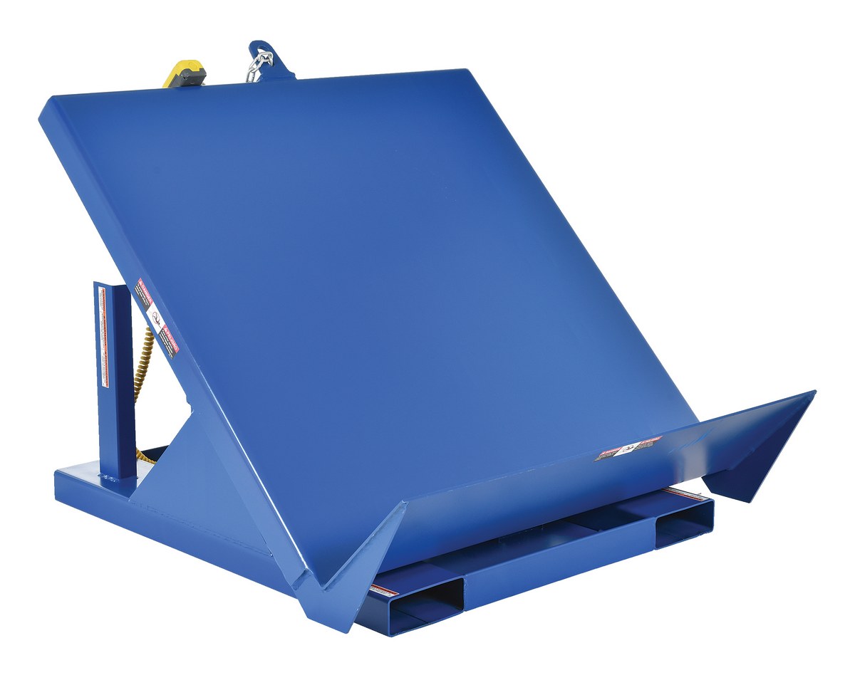 Vestil Steel Efficiency Master Tilt Table - 48 In. x 48 In. 4000 lb - Blue