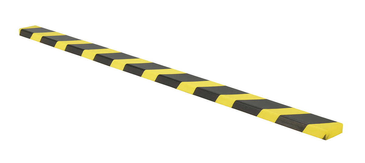 Vestil Polyurethane Foam Edge Guard - 40 In. Length x 13/16 In. Height Black / - Yellow