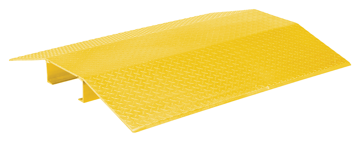 Vestil Fabricated Aluminum Hose and Cable Crossovers - 48 In. x 40 In. 2000 lb - Yellow