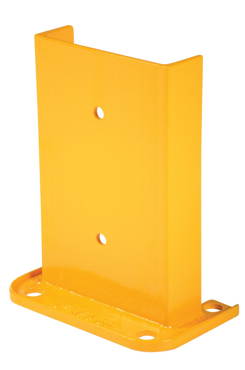 Vestil Steel Structural Rack Guard - 12-1/4 In. x 6 In. x 13 In. - Yellow