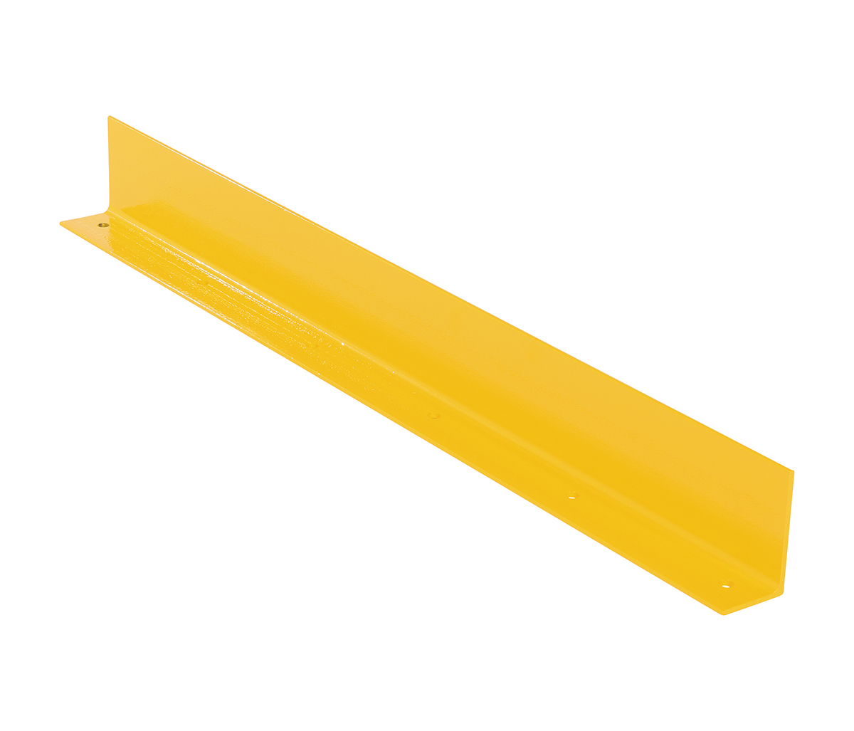 Vestil Steel Floor Safety Curb - 48 In. x 3 In. x 5 In. 1/4 In. Thick - Yellow