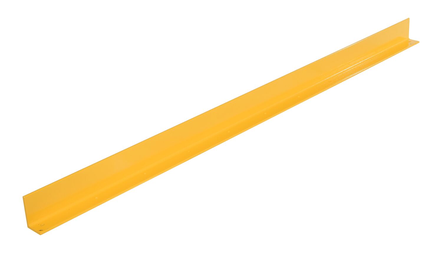 Vestil Steel Floor Safety Curb - 1/4 In. Thick 96 In. Long - Yellow