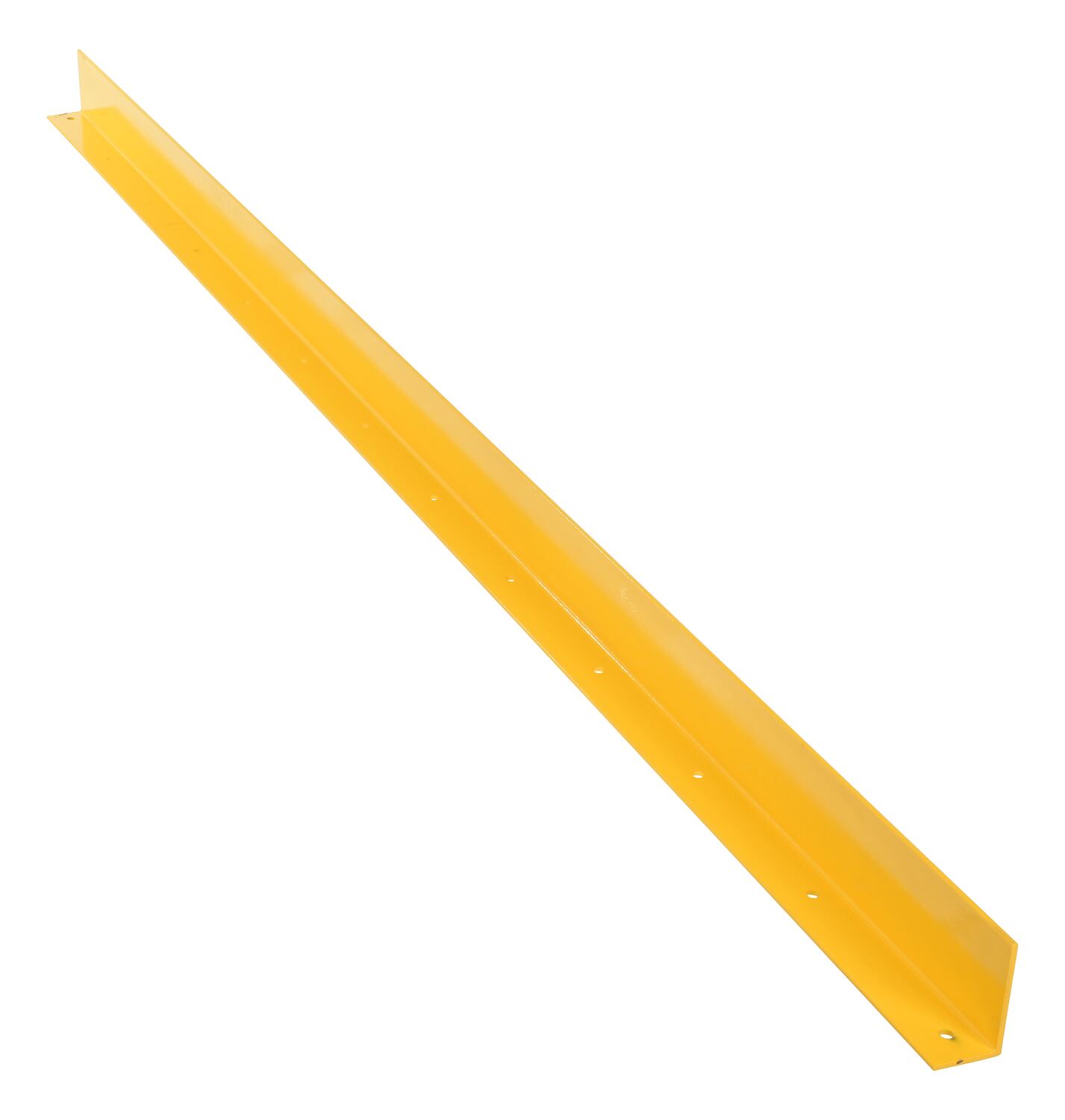 Vestil Steel Floor Safety Curb - 3/8 In. Thick 120 In. Long - Yellow