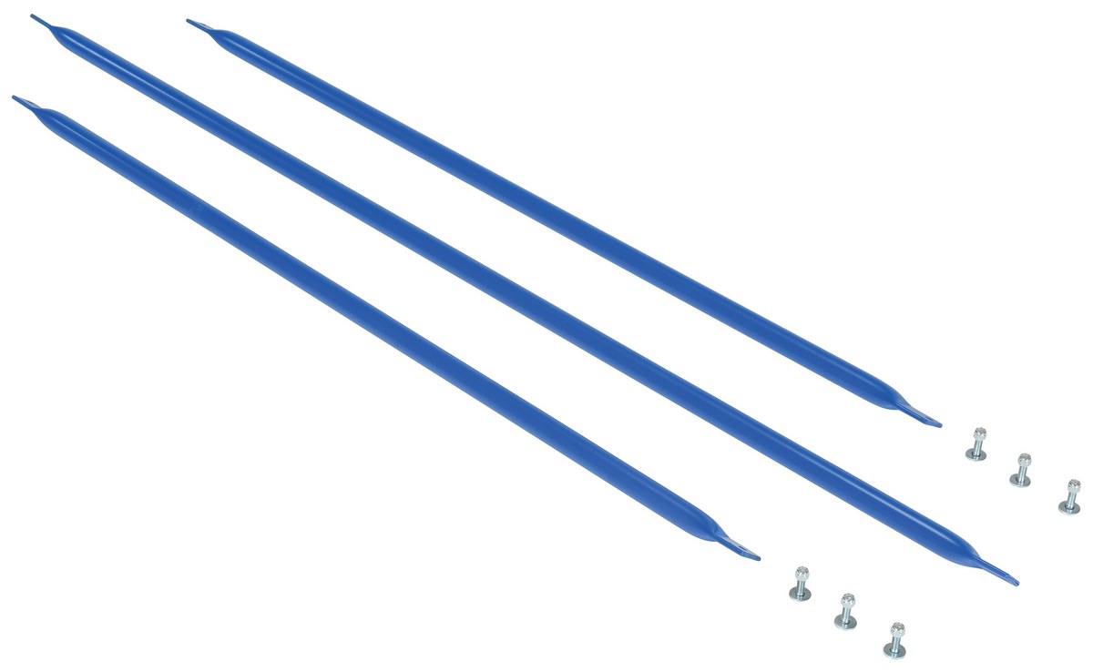 Vestil Steel Structural Cantilever Brace Set - 72 In. x 96 In. - Blue