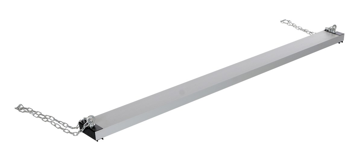 Vestil Steel Heavy Duty Magnetic Hanging Sweeper - 72 In. Length 130 lb - Silver
