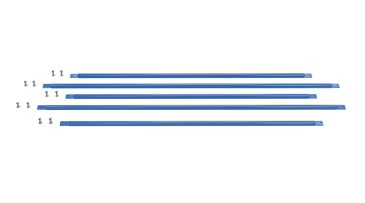 Vestil Steel Structural Cantilever Brace Set - 72 In. x 144 In. - Blue