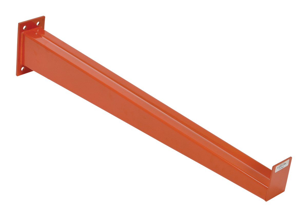 Vestil Steel Heavy-Duty Cantilever Straight Arm - 48 In. Length 1,630 lb - Orange