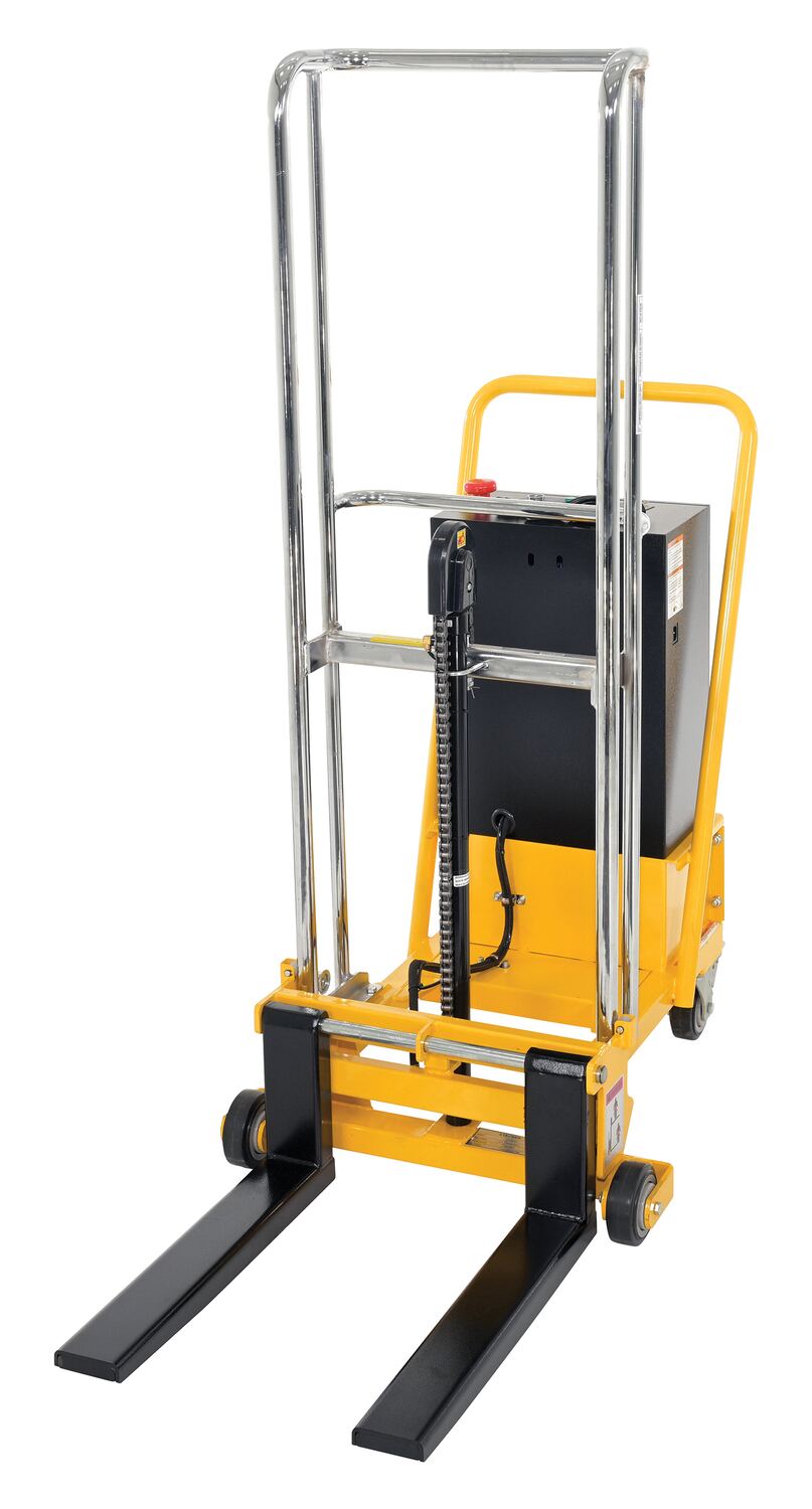 Vestil Steel Counter Balanced Hefti-Lift - 68 In. x 68-3/4 In. 550 lb Yellow / - Black