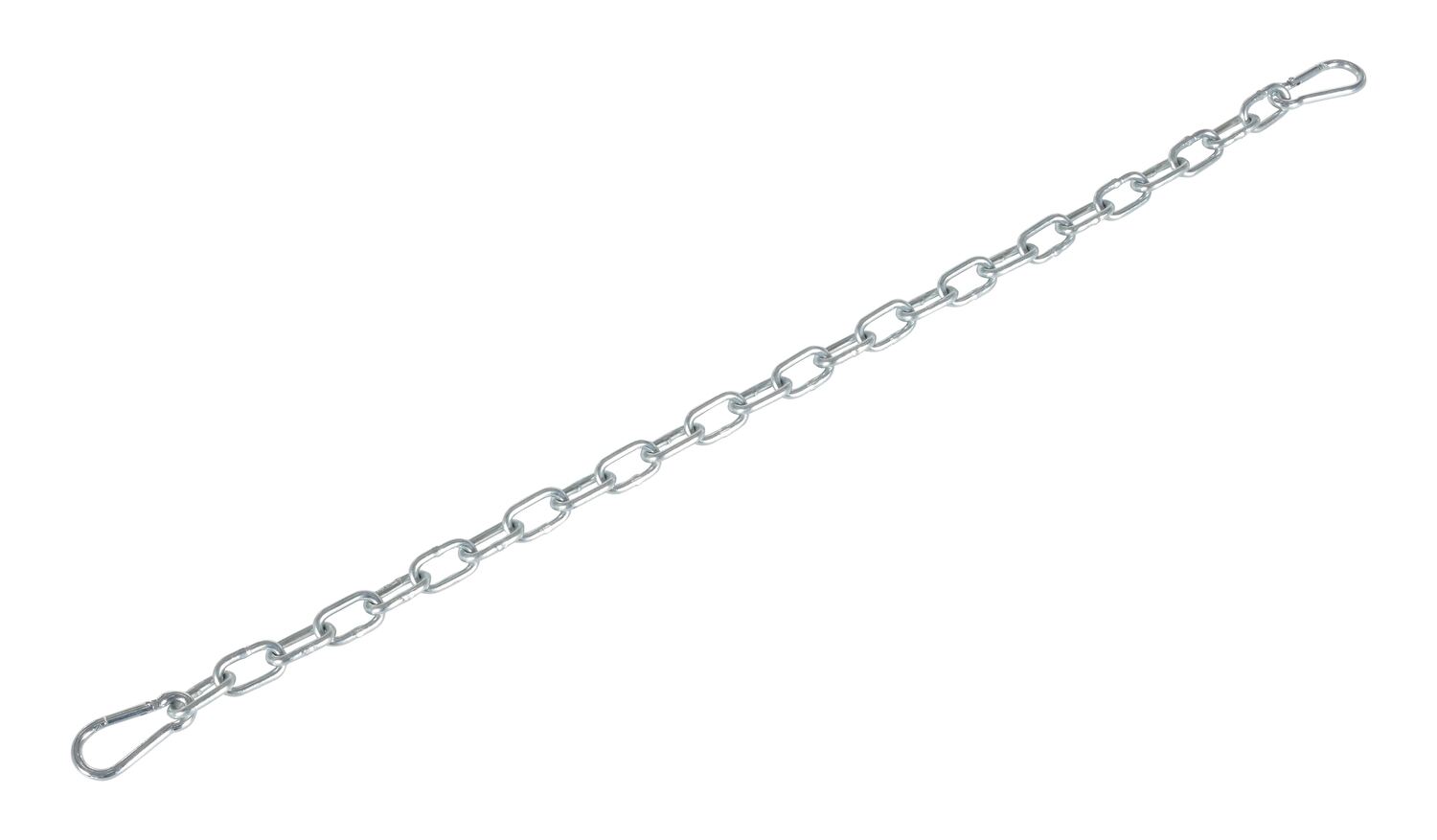 Vestil Steel Lad Safety Chain Option, - 18 In - Silver