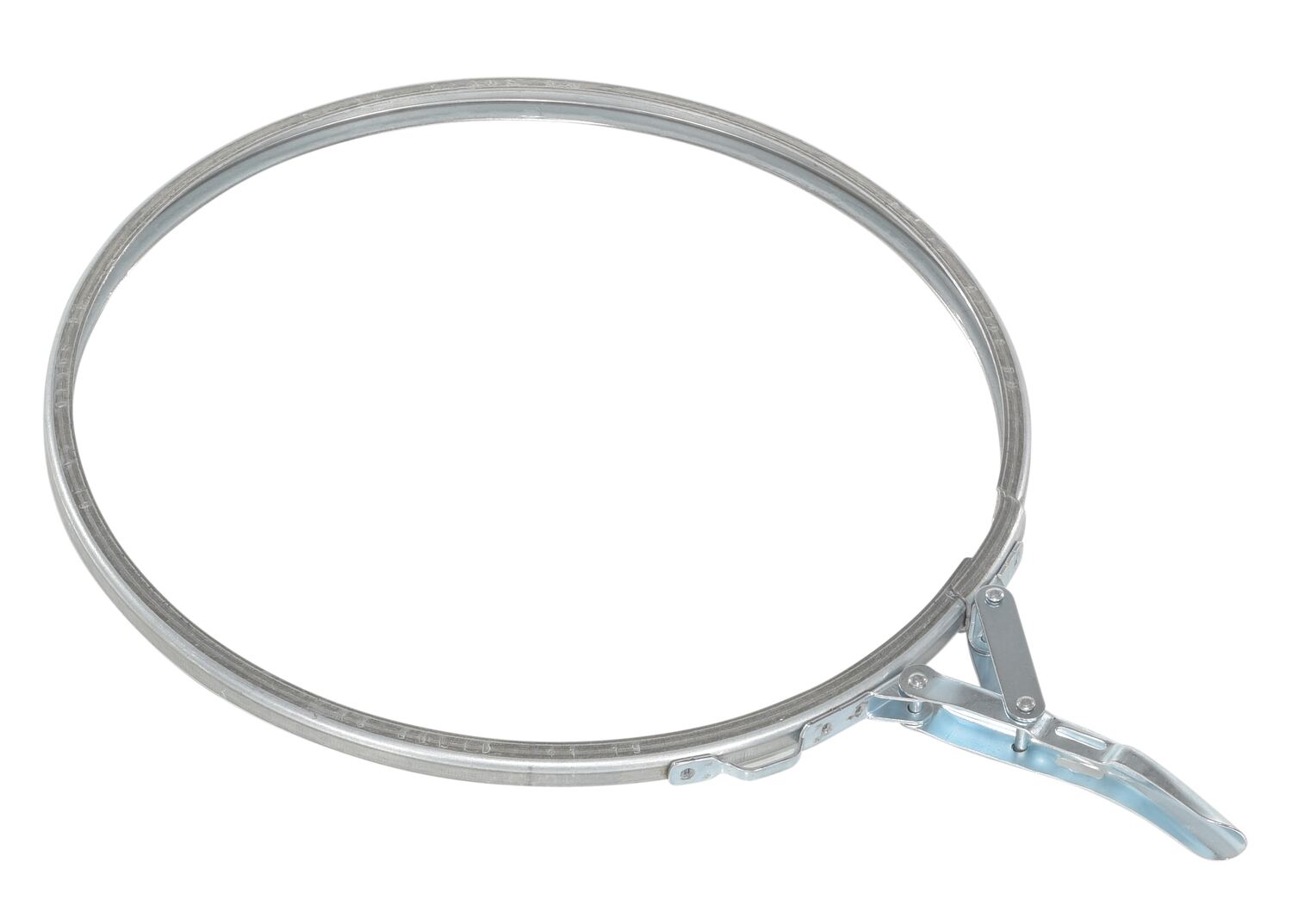 Vestil Steel UN Rated Lever Lock Closing Ring For - 5 Gallon Pail Lids - Silver
