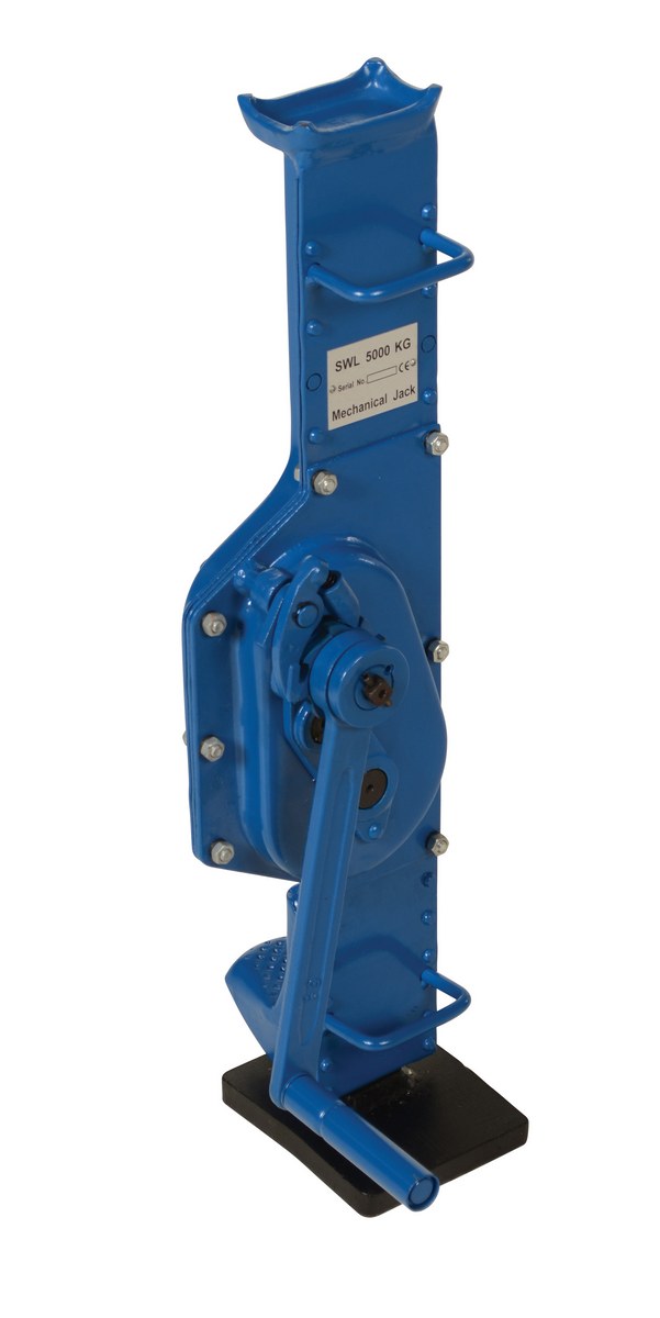 Vestil Mechanical Machinery Jack - 13 In. x 13-5/8 In. x 42-5/16 In. 10,000 lb - Blue