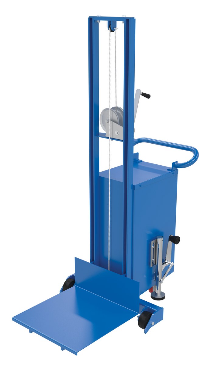 Vestil Steel Counter Balanced Lite Load Lift - 300 lb - Blue