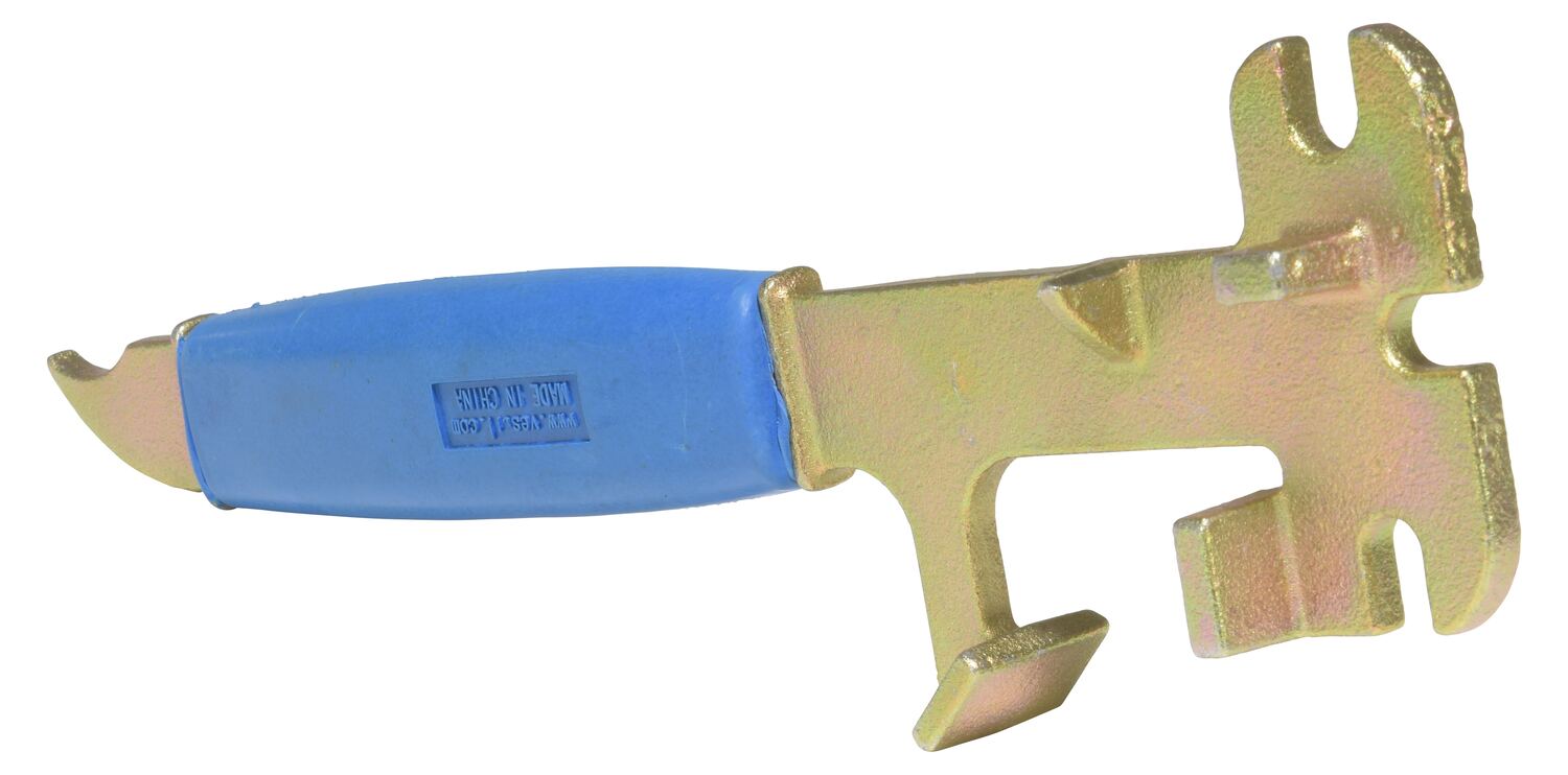 Vestil Cast Steel Pail Opener - 11 In. x 3-1/2 In. x 1 In. 5 Gallon - Gold