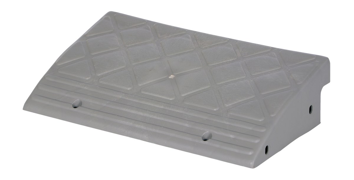 Vestil Plastic Multi Purpose Ramp - 13-1/4 In. x 23-1/4 In. x 5-1/2 In. 5000 lb - Gray