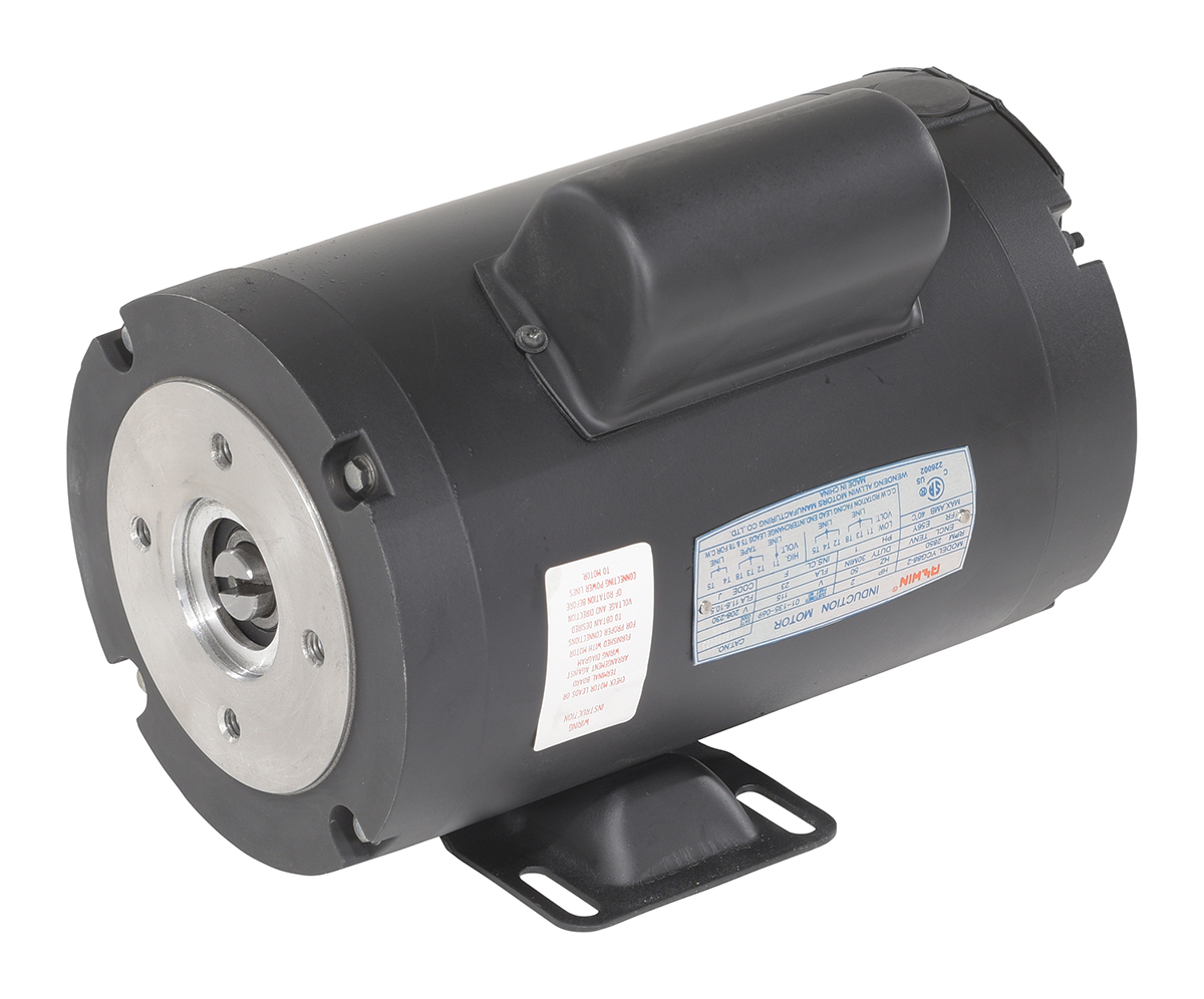 Vestil Factory Installed - 50 Hertz Motor For Single Phase 3/4 or 2 Horsepower Application