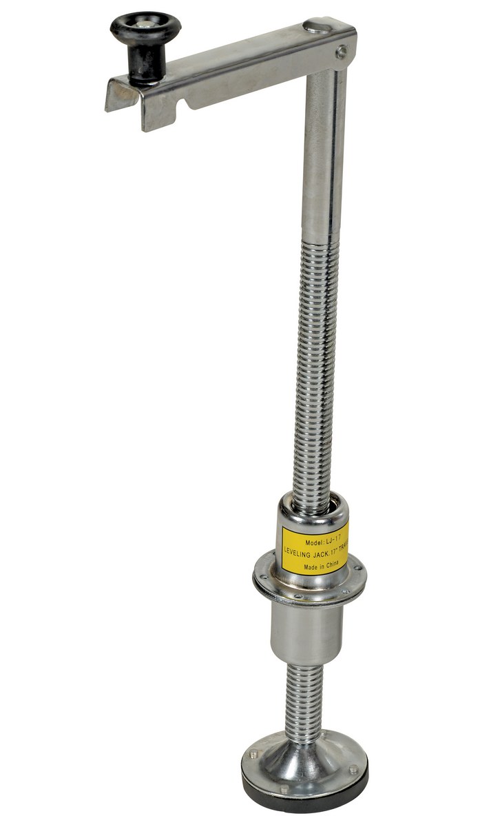 Vestil Steel Leveling Jack - 26 In. 5000 lb - Silver
