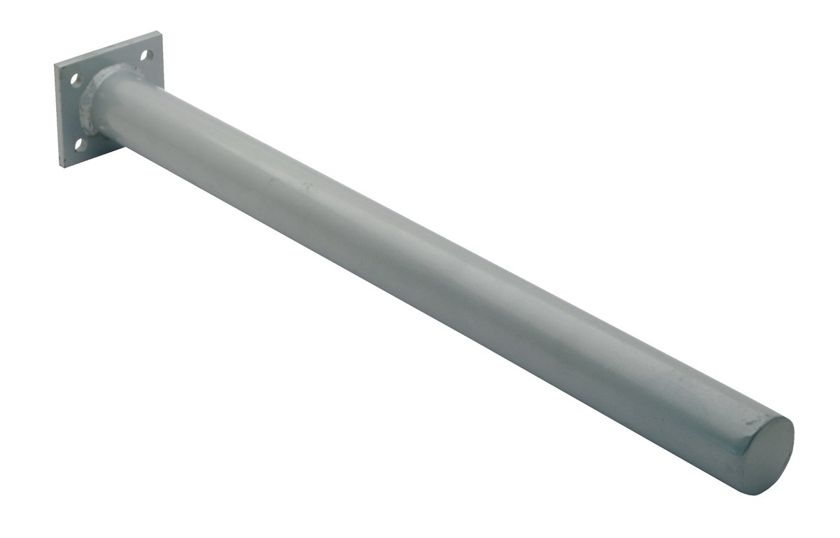 Vestil Steel Single Spindle Manual Work Positioner Attachment - 23-3/4 In. x 3 In. x 3-1/2 In. - Silver