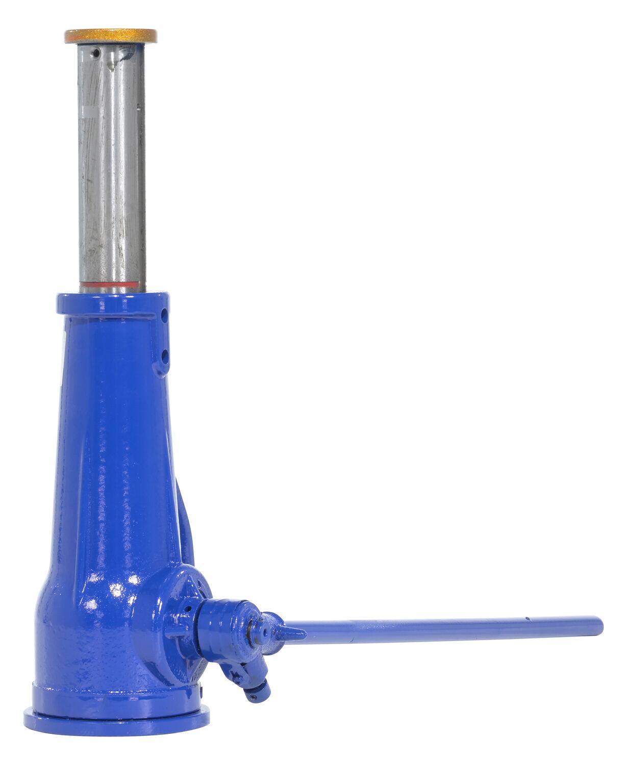 Vestil Steel Mechanical Screw Jack - 6-3/8 In. x 5-9/16 In. x 22-1/4 In. 10,000 lb - Blue