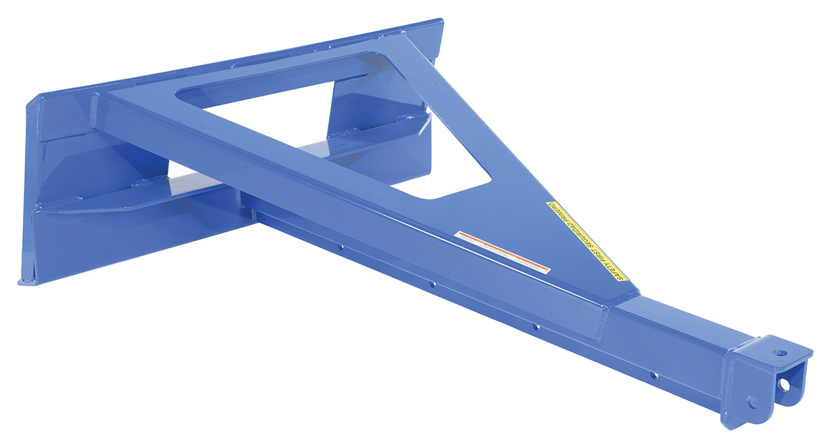 Vestil Steel Multi Purpose Lifting Attachment For Skid Loader - 61-1/2 In. x 46 In. x 23 In. 3000 lb - Blue