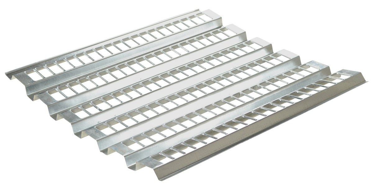Vestil Galvanized Open-Area Pallet Rack Decking - 38-1/2 In. x 96 In. x 1-1/2 In. 3780 lb