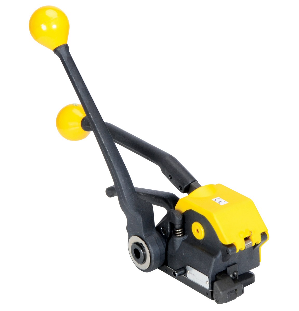 Vestil Cast Aluminum Steel Strapping Tensioner/Sealer/Cutter - 1/2 In. to 3/4 In. - Yellow/Black