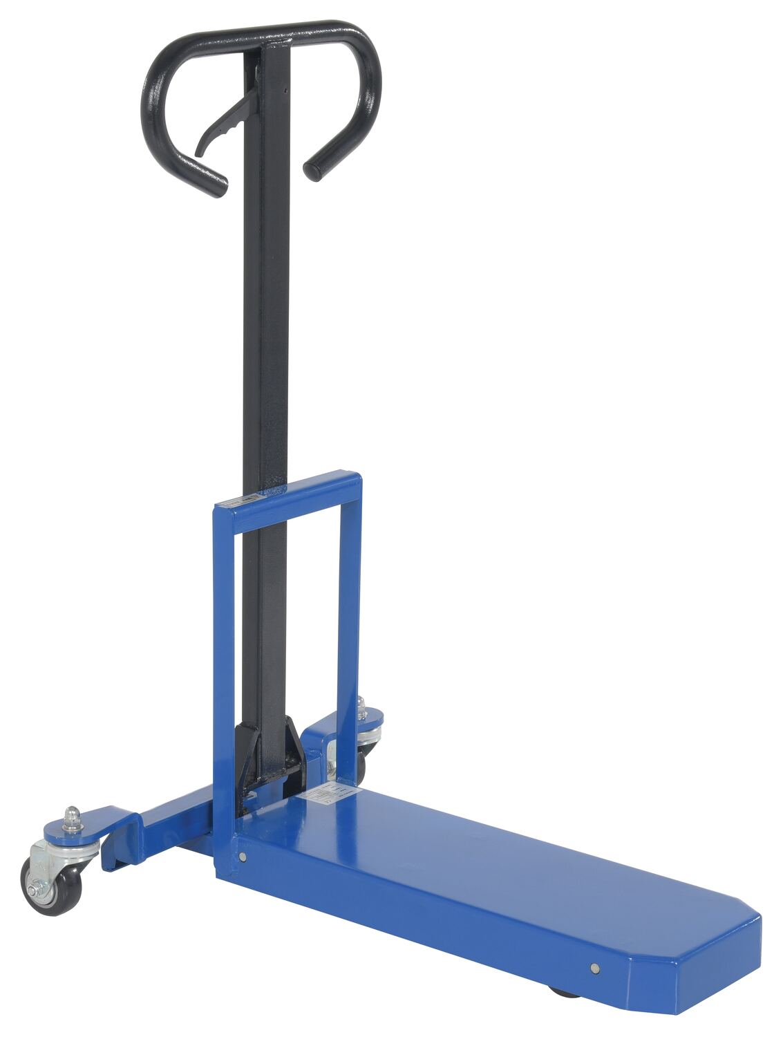 Vestil Steel Single Fork Pallet Master - 400 lb - Blue
