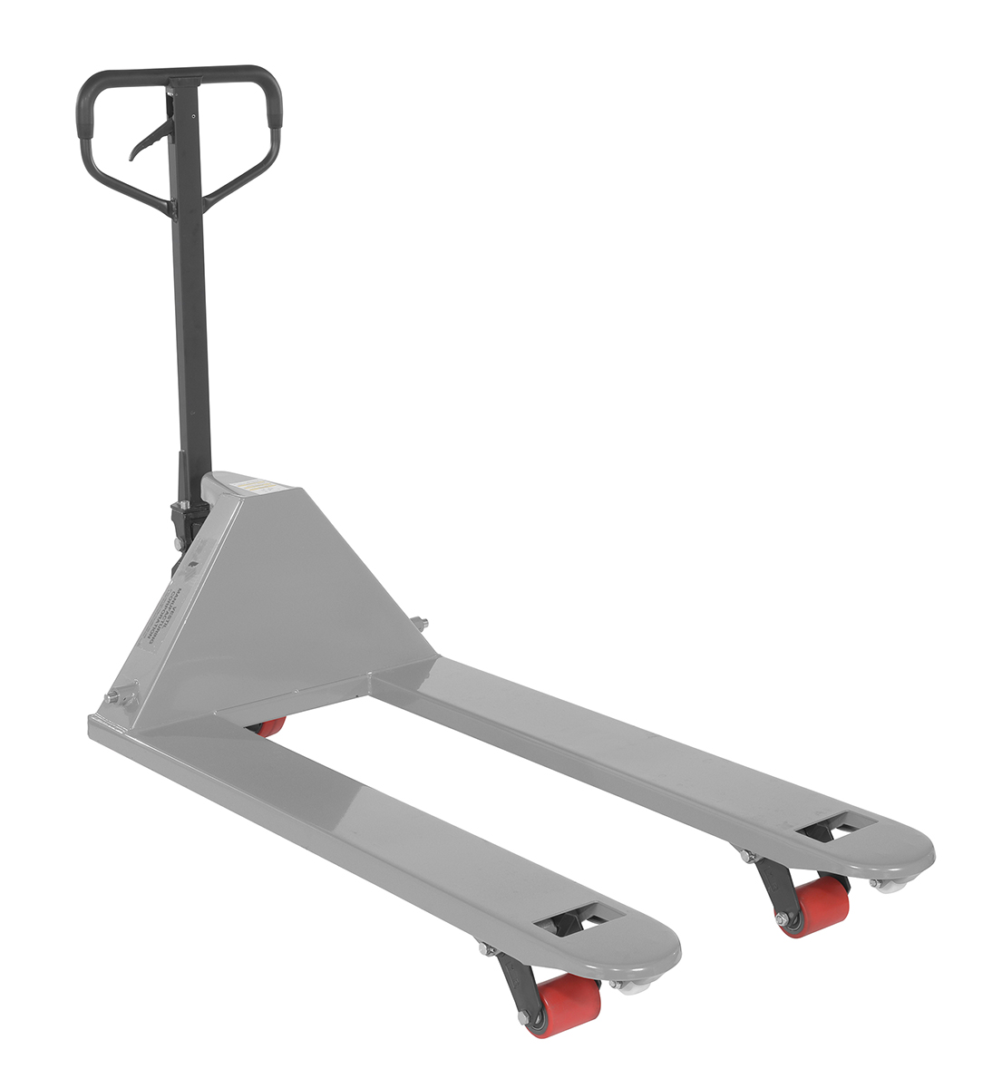 Vestil Steel Full Featured Pallet Truck - 27 In. x 48 In. 5500 lb - Silver