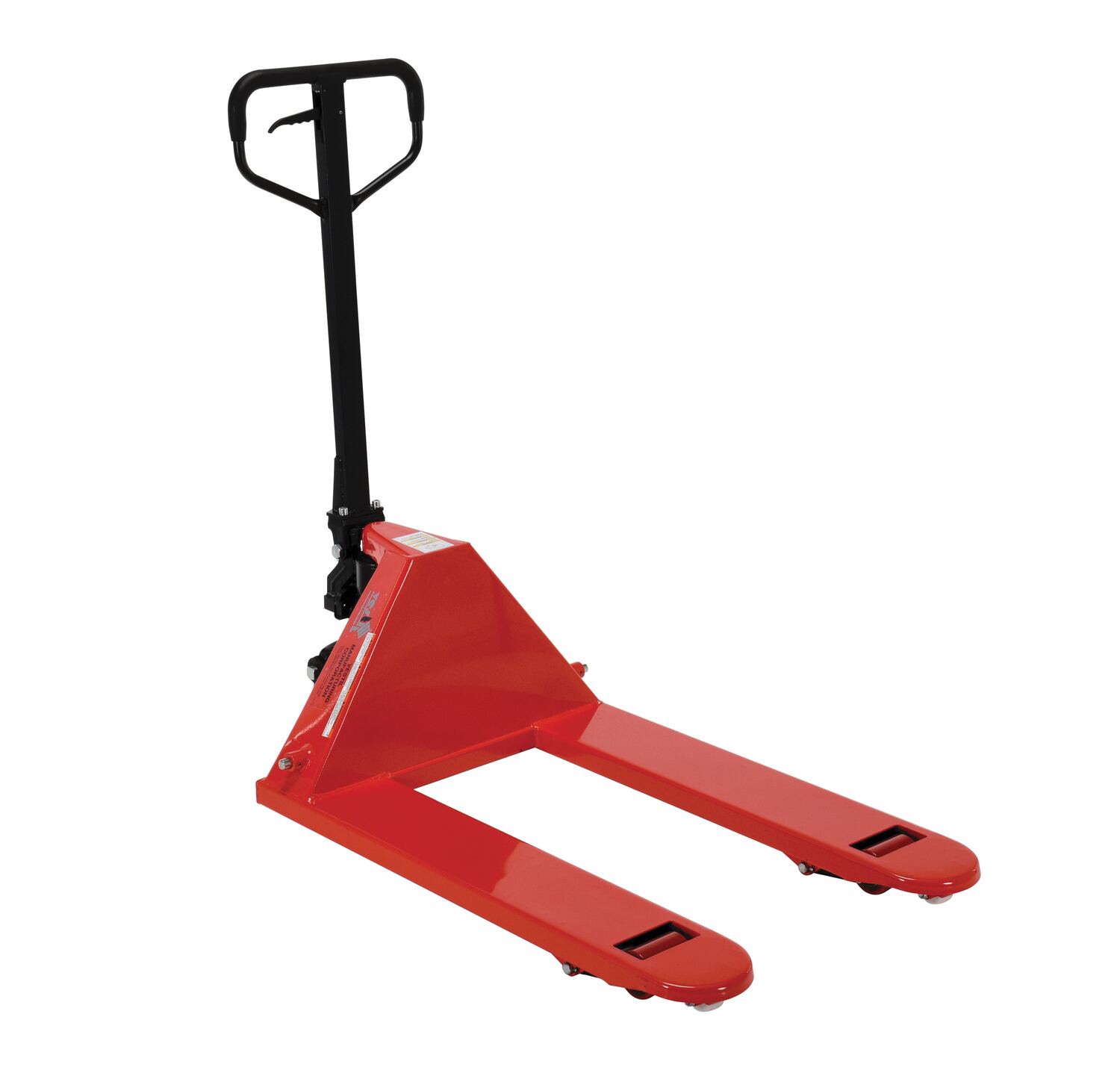 Vestil Steel Full Featured Pallet Truck - 49-1/2 In. x 27 In. x 48-1/2 In. 5500 lb - Red