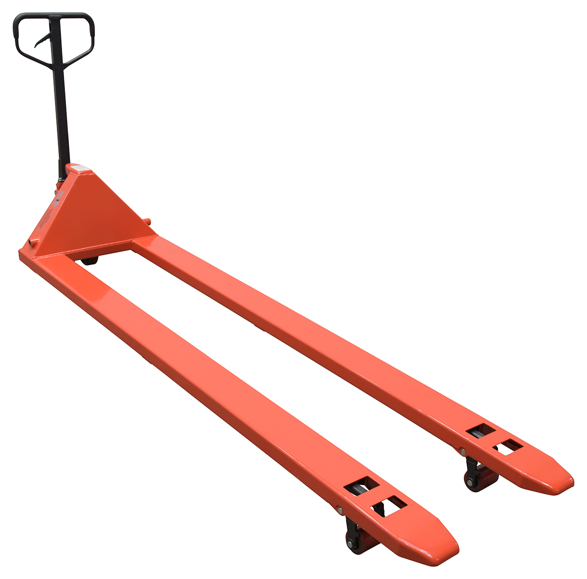 Vestil Steel Full Featured Pallet Truck - 112 In. x 27 In. x 48 In. 4000 lb - Red