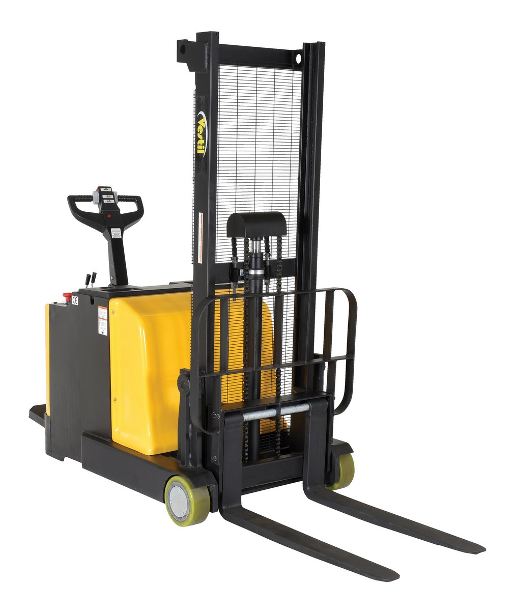 Vestil Steel Counter Balanced Powered Lift - 2 In. to 62 In. Raised Height 2,000 lb Black / - Yellow