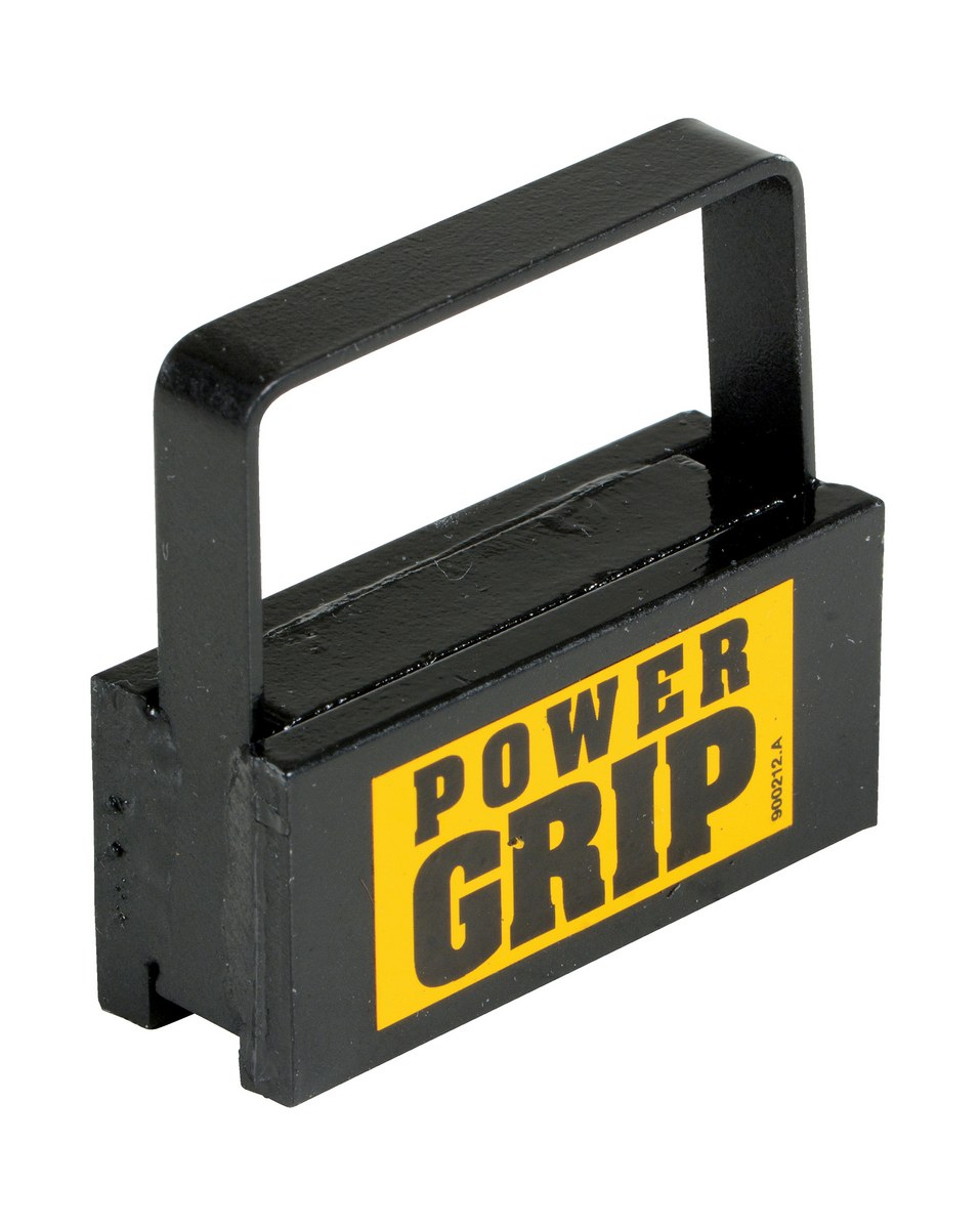 Vestil Ceramic Roto Grip Magnetic Easy Lift - 2-1/8 In. x 3/4 In. x 2 In. 25 lb Lift - Black
