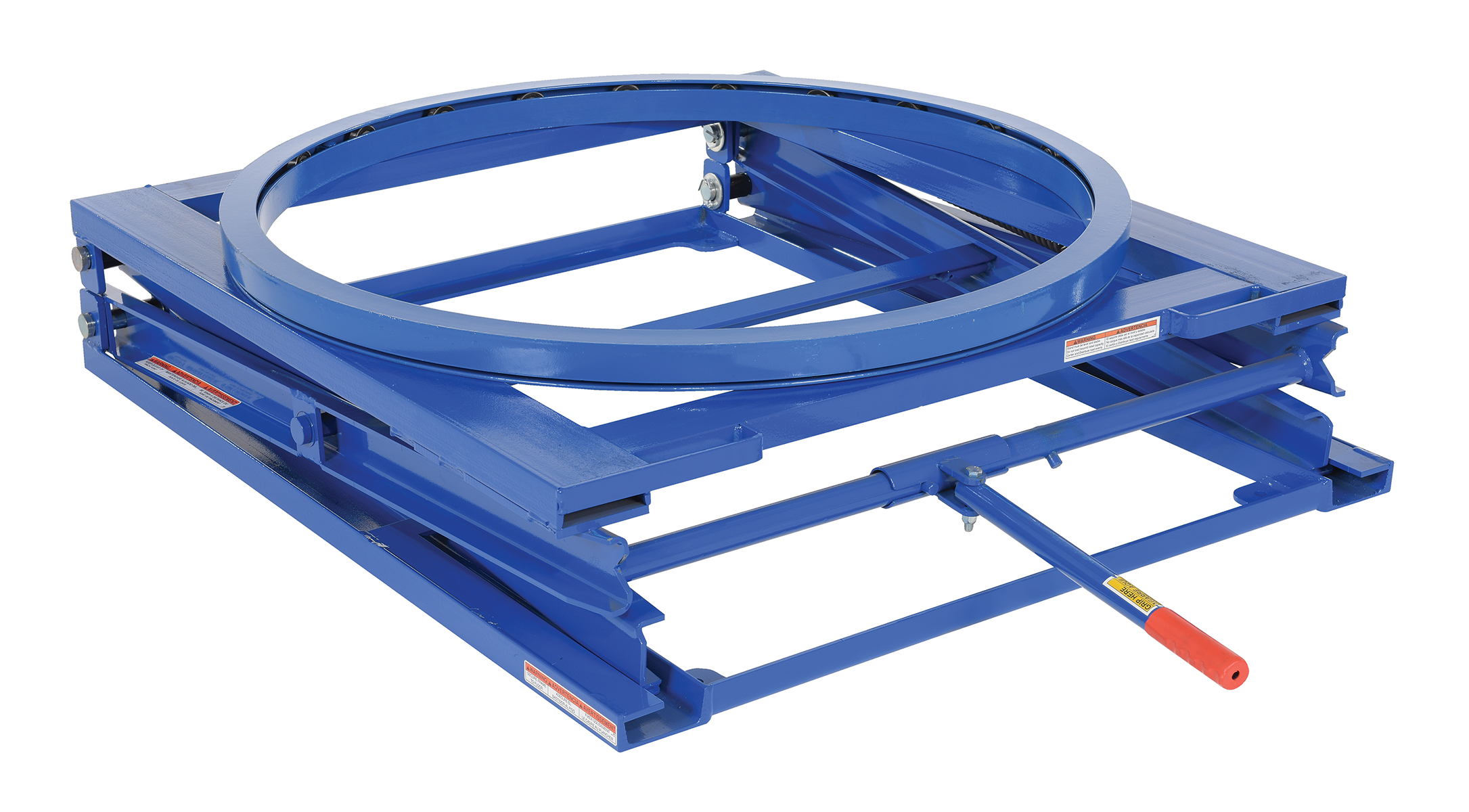 Vestil Steel Adjustable Pallet Carousel Stand - 45-3/4 In. x 40-1/2 In. x 11 In. 4000 lb - Blue