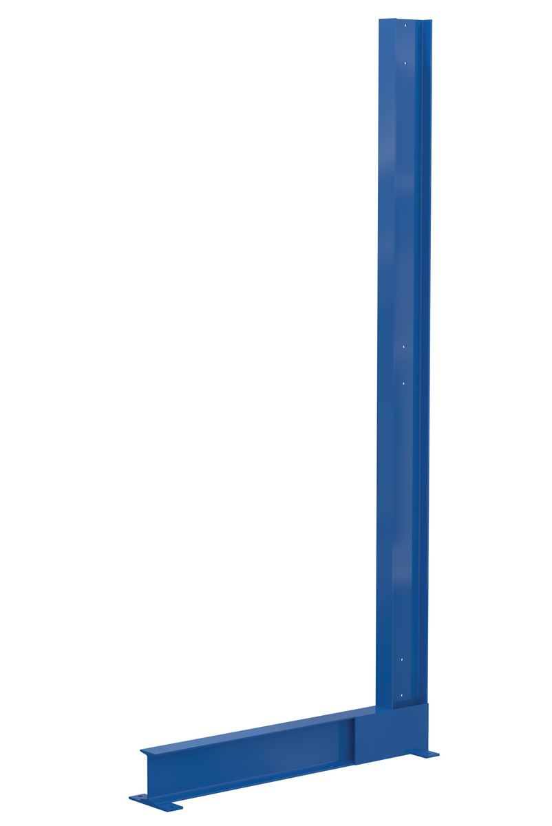 Vestil Steel Single Sided Cantilever Upright - 32 In. x 10 In. x 144 In. 8,250 lb - Blue