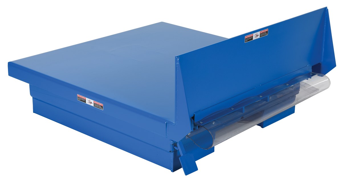 Vestil Steel Fork Truck Portable Uni-Tilt 48 In x - 48 In 460 Volt 3 Phase 4,000 lb - Blue
