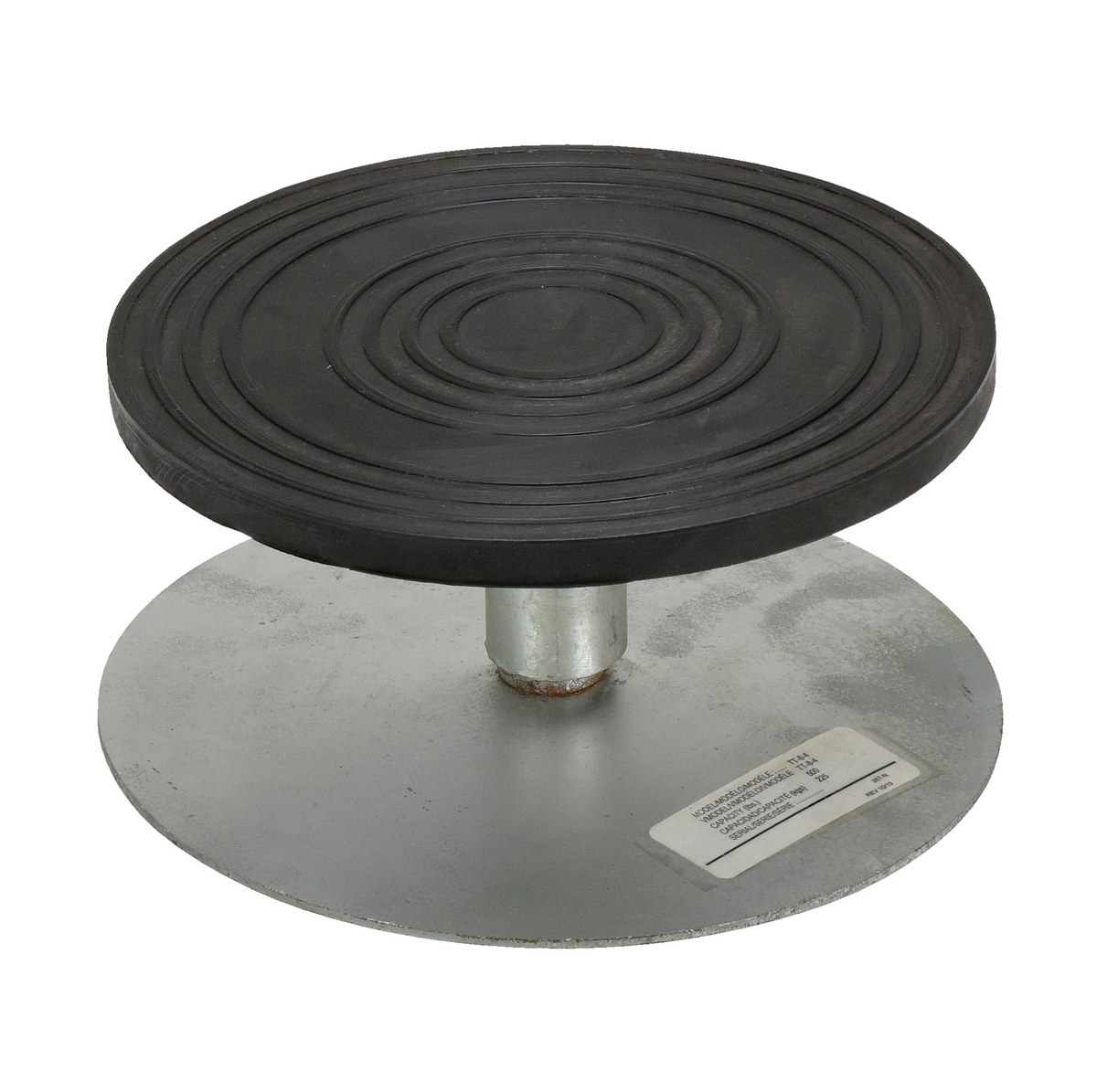 Vestil Steel Turntable - 8 In. Diameter 3-7/16 In. Height 500 lb