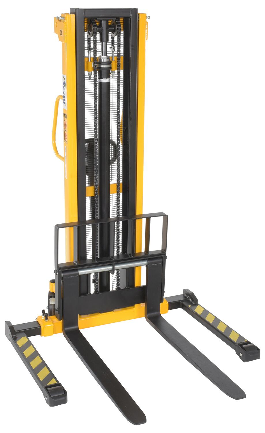 Vestil Steel Stacker Manual Pump - 2 - 118 In. 1,500 - 2,000 lb Black / - Yellow