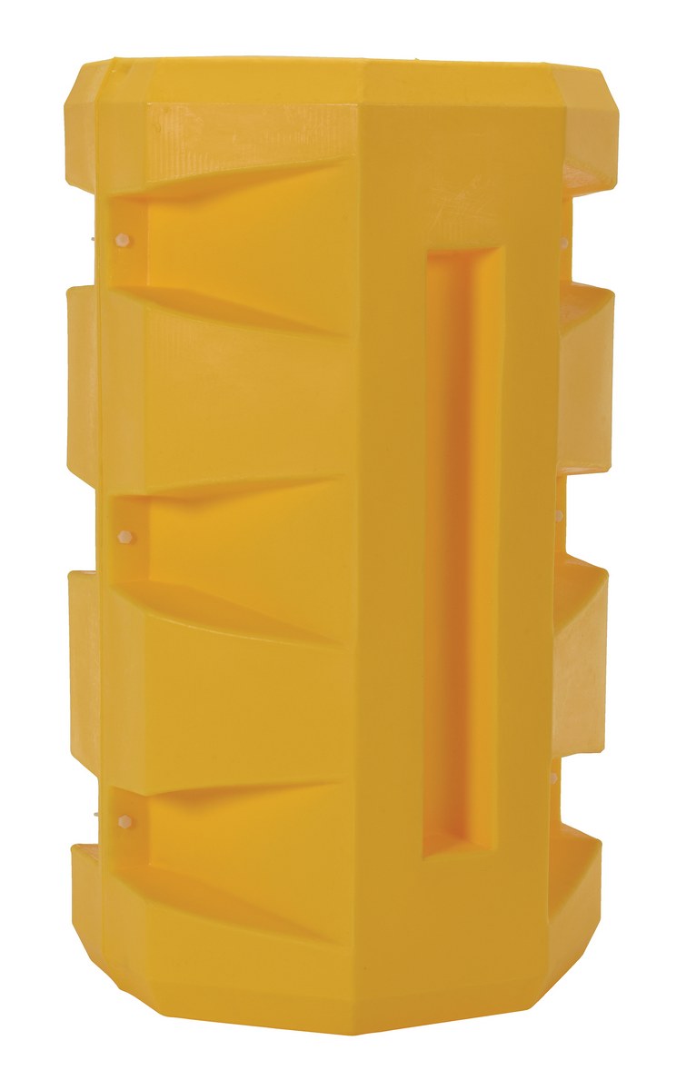 Vestil UV Protected Polyethylene Column Protector - 9 In. Round 7,000 lb - Yellow