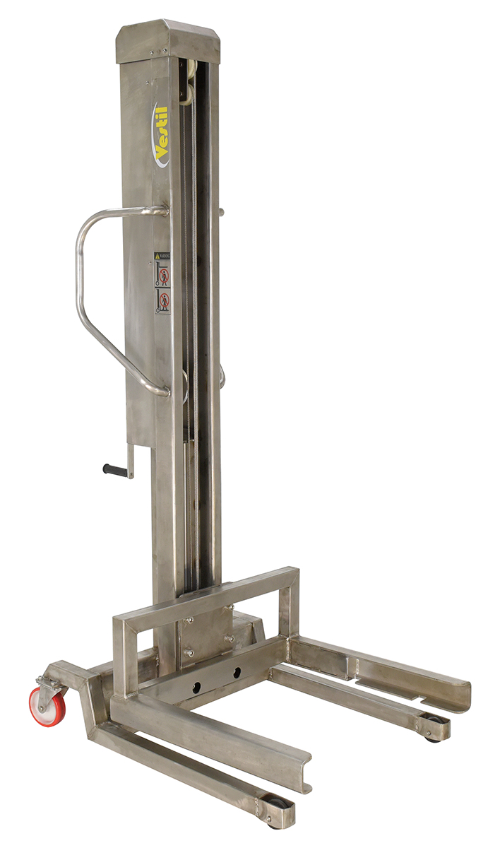Vestil Stainless Steel Meat Buggy Lifter/Transporter - 770 lb Chrome