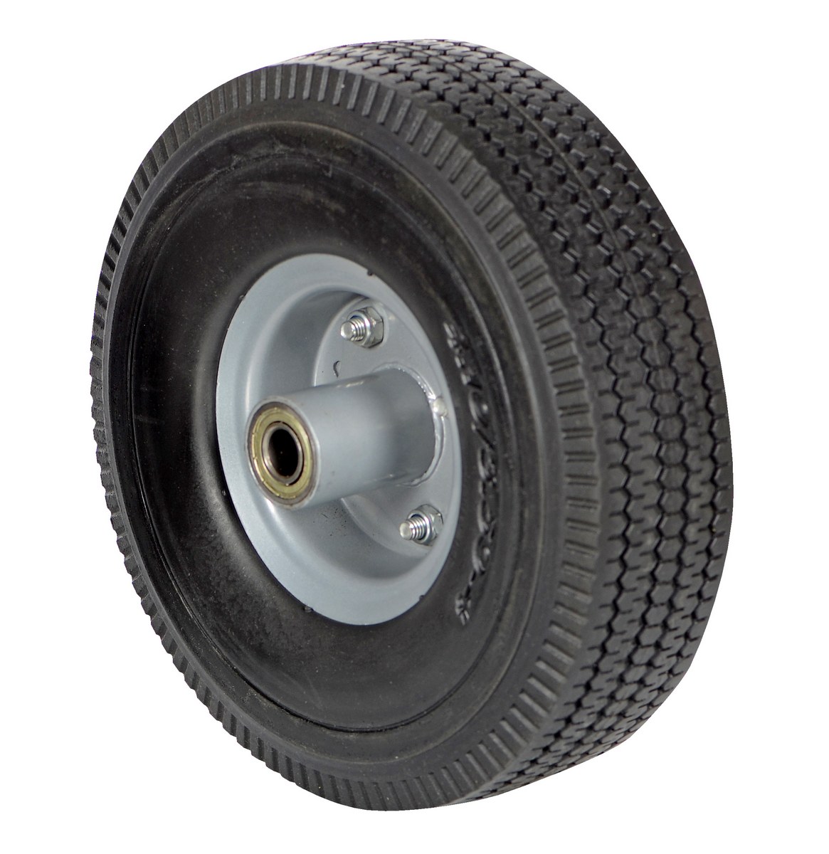 Vestil Polyurethane Solid Foam Wheel - 10 In. Diameter x 3-1/2 In. Width 300 lb - Black