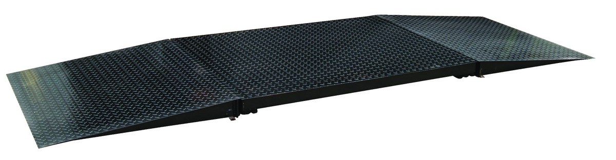 Vestil Steel Floor Scale Approach Ramp - 36 In. x 96 In. 20,000 lb - Black