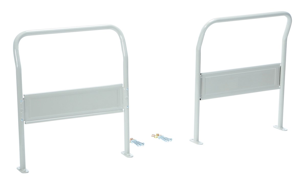 Vestil Steel Dual Handle Set For Use With TRS-XXXX-DH Models - White