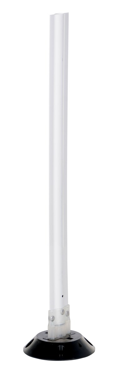 Vestil Polycarbonate Surface Flexible Stakes - 36 In. x 3-1/4 In. - White