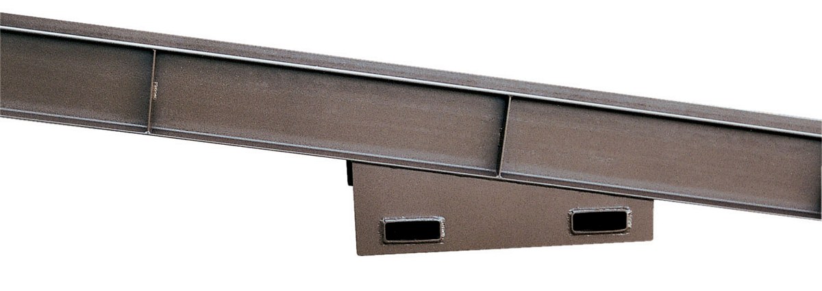 Vestil Factory Installed Fork Pickup Slots For Steel Yard Ramp Units