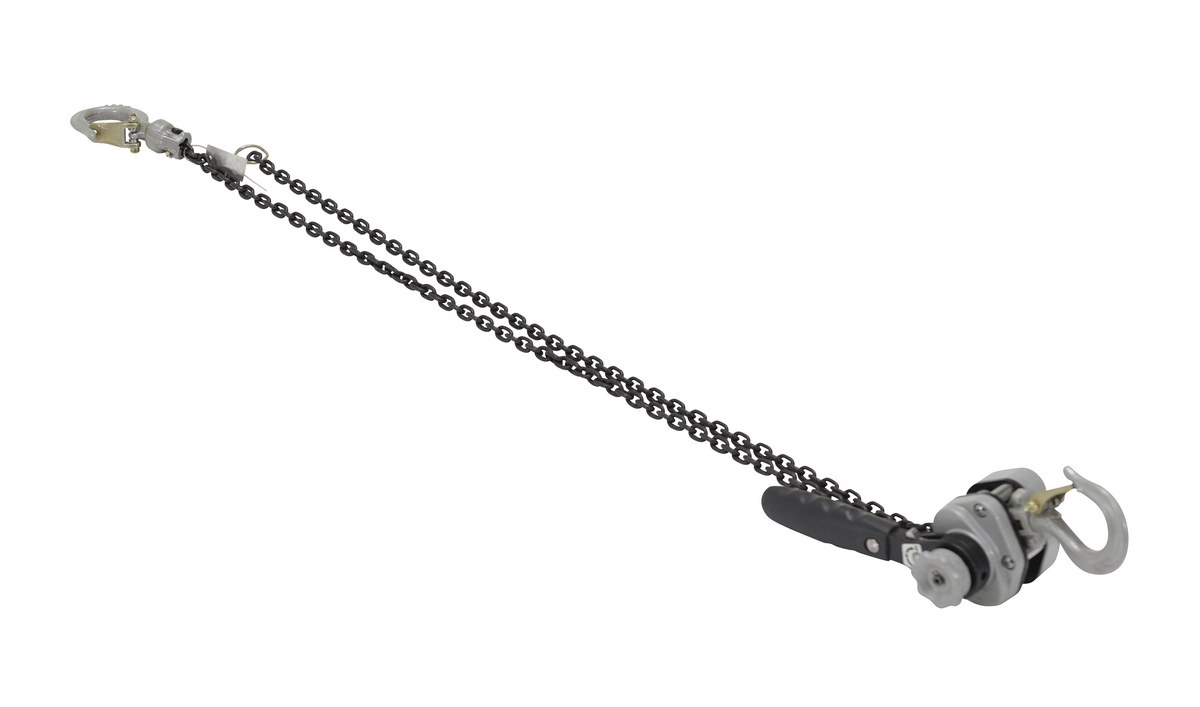 Vestil Aluminum Lever Lift Hoist - 5 Ft. Length 500 lb - Silver