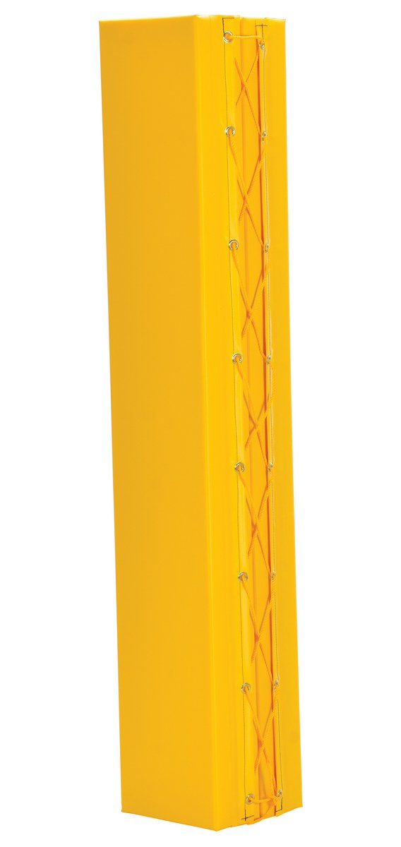 Vestil Vinyl Column Protective Pad Square - 6 Ft. x 7 In. - Yellow
