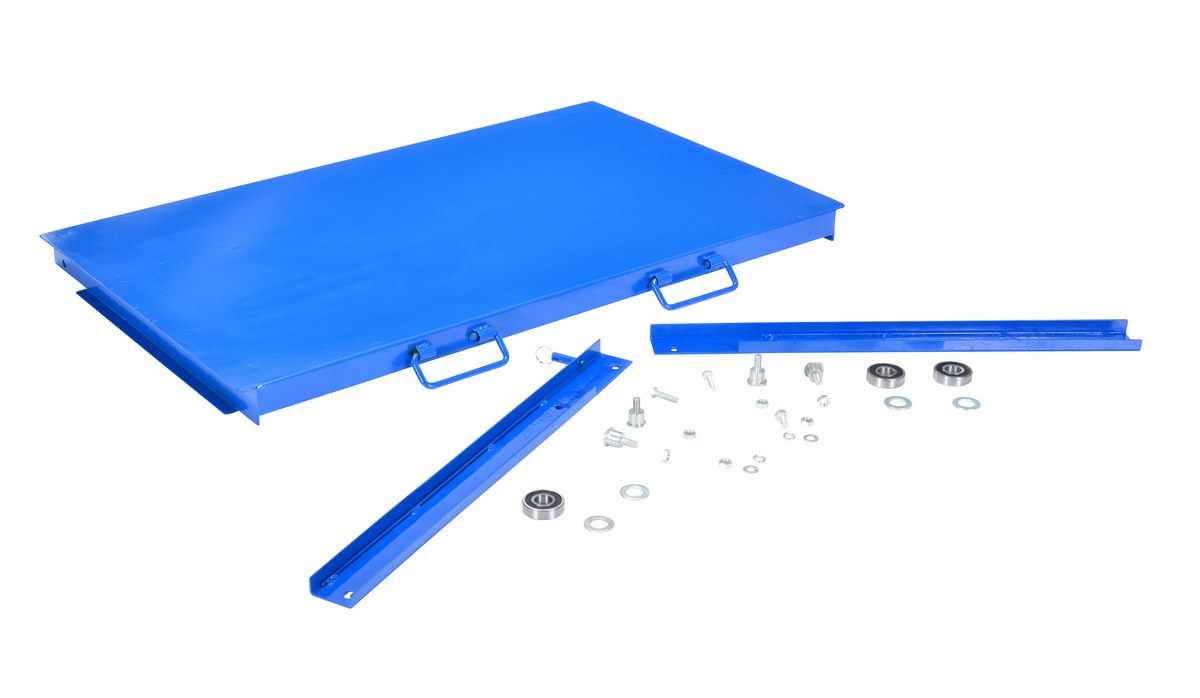 Vestil Steel Additional Shelf - 32 In. Length 1,500 lb For VRSOR Models - Blue