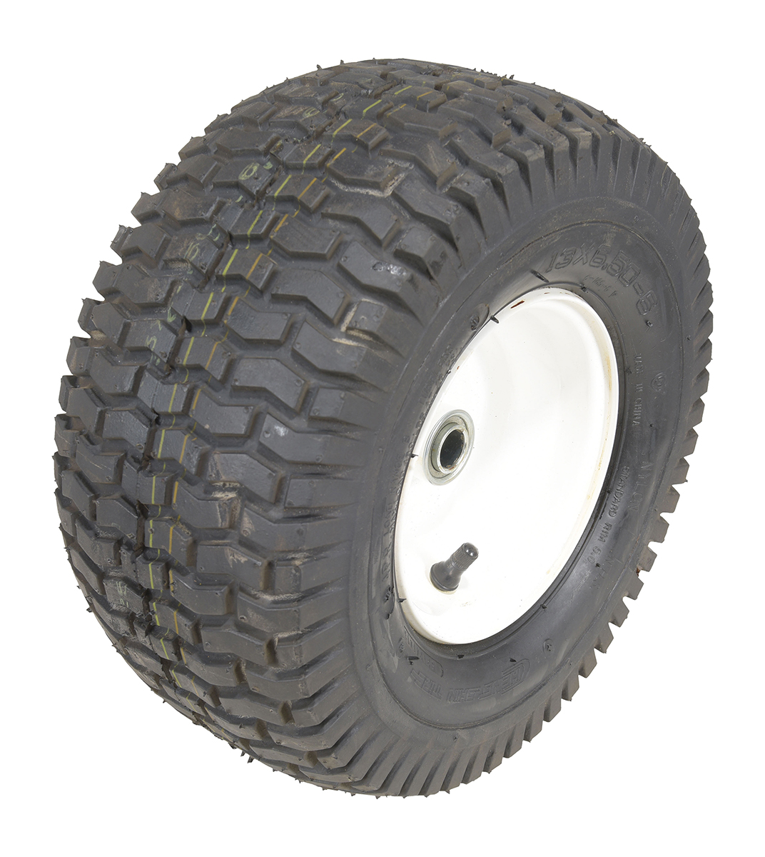 Vestil Foam Filled Wheel - 13-1/4 In. Diameter x 6-1/4 In. Width - Black/White