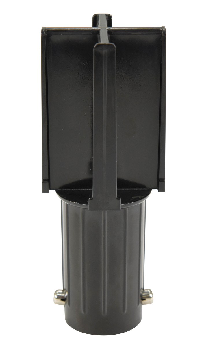Vestil Plastic Web Barrier Head Receiver - Black