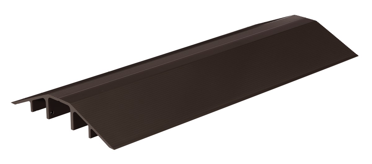 Vestil Aluminum Extruded Hose/Cable Crossover - 48 In. Length - Brown